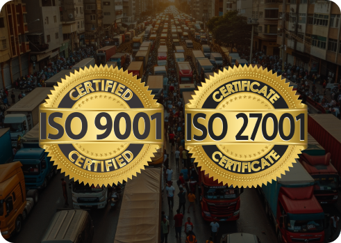 Banner: RVE App Maker is now ISO certified, ensuring reliable fleet tracking with Whereaboutsvehicles